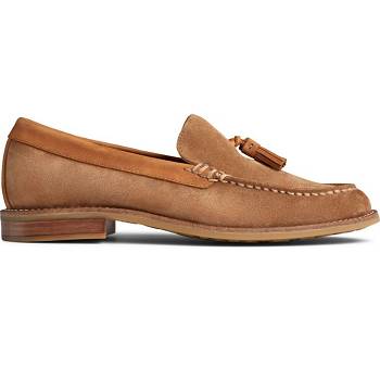 Sperry Topsfield Tassel Hnede - Panske Mokasíny